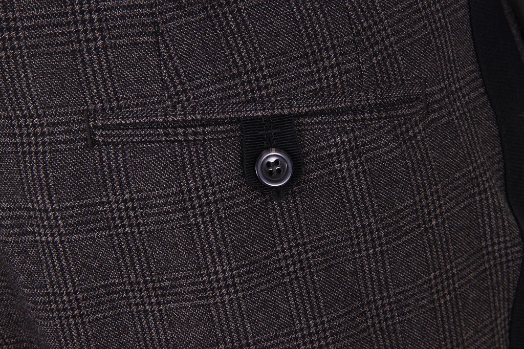 Pantalones de hombre Dolce & Gabbana Lambretta de lana virgen G4M6AX FQ3DX S8102