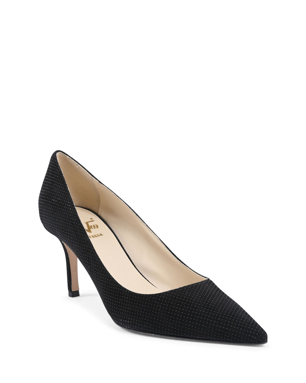 19V69 Italia Zapatos de salón para mujer negros INES65 BOTINES NEGROS. TELA