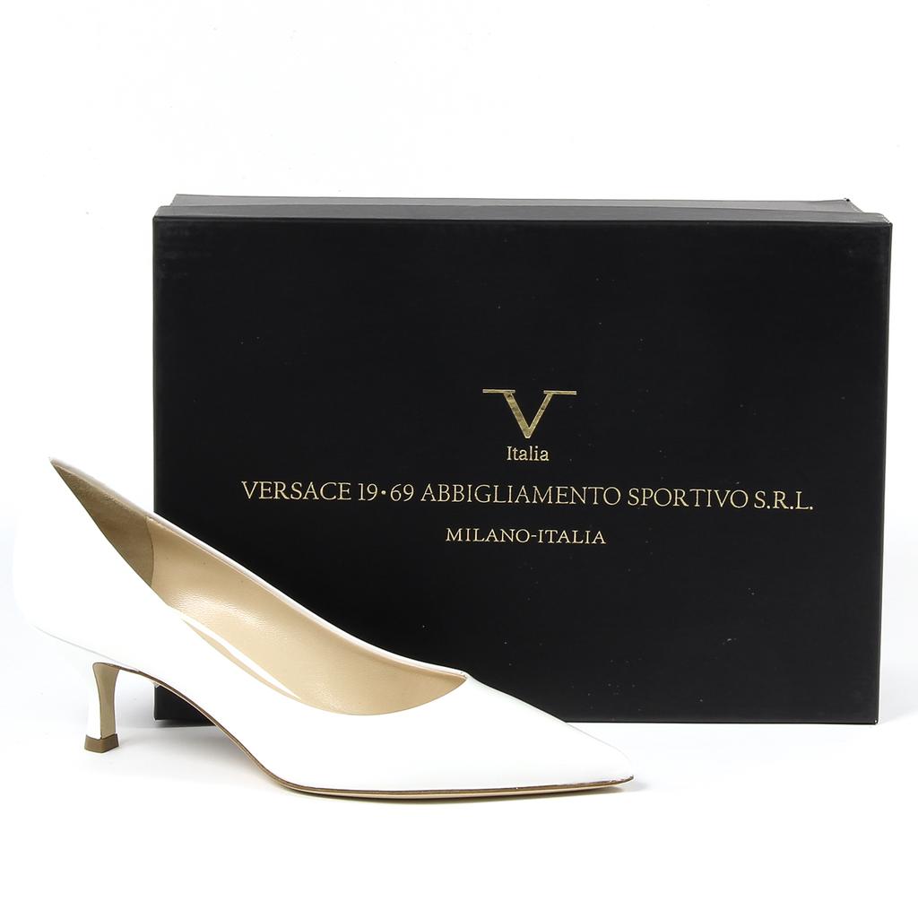 V 1969 Italia Womens Pump White ASIA