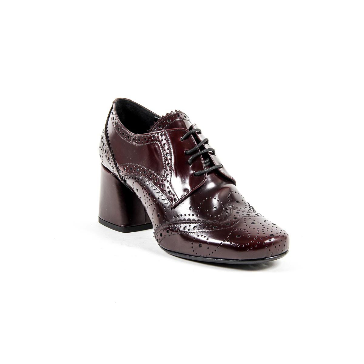 V 1969 Italia Zapato Oxford Brogue para Mujer B2460 ABRASIVATO BORDO'