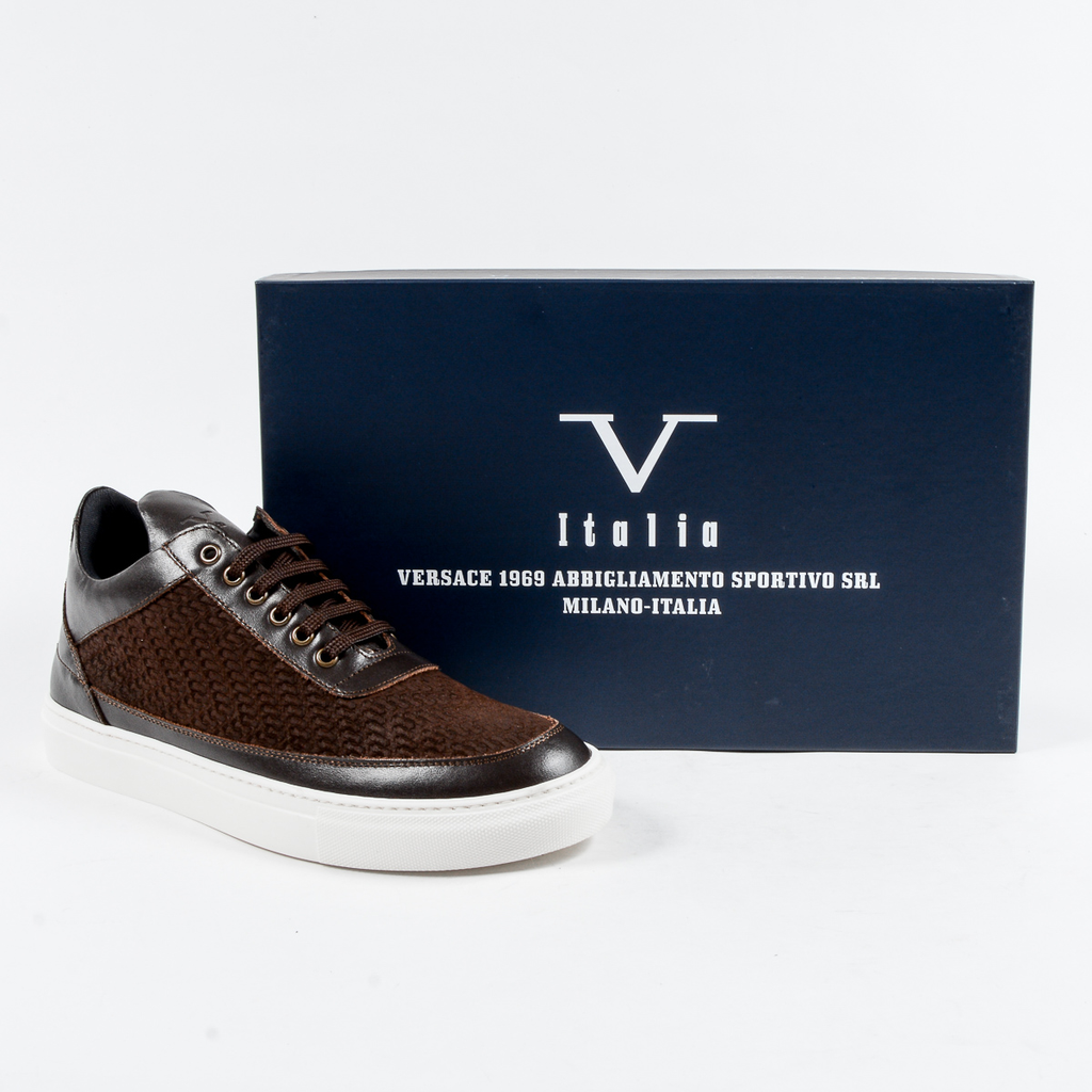 V 1969 Italia Zapatillas de hombre marrón MONZA