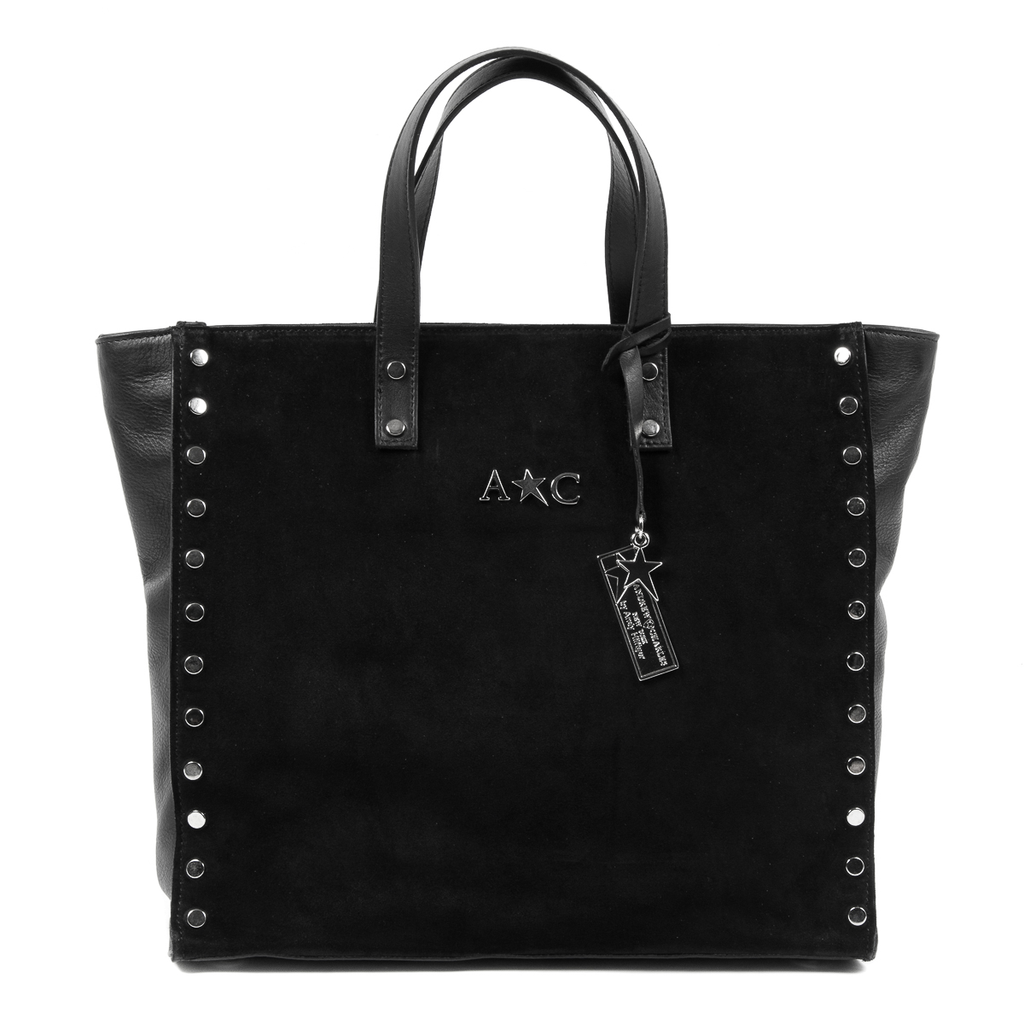 Bolso de mano Andrew Charles para mujer, color negro, JENNER