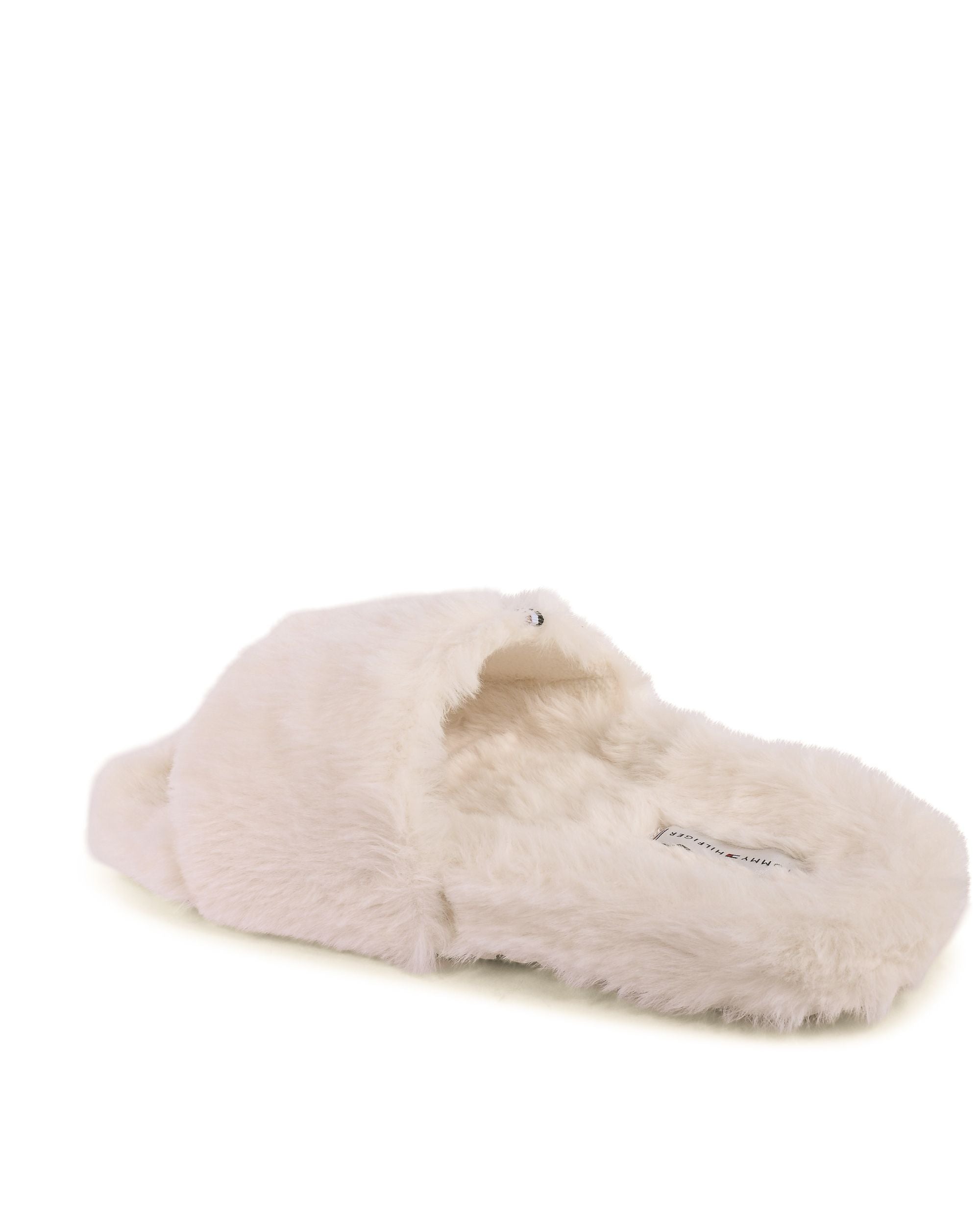 Pantuflas Tommy Hilfiger para mujer blancas FW0FW07663YBH