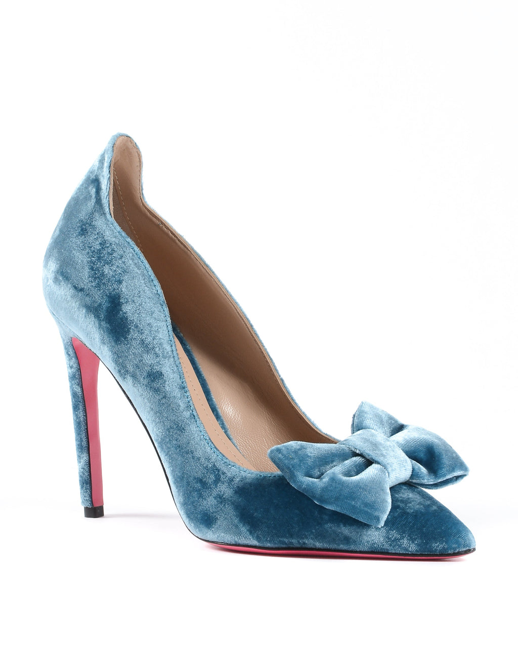Zapatos de salón con lazo de terciopelo para mujer - Sky