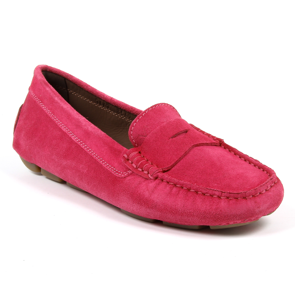 Mocasines V 1969 Italia para mujer color fucsia AMALFI