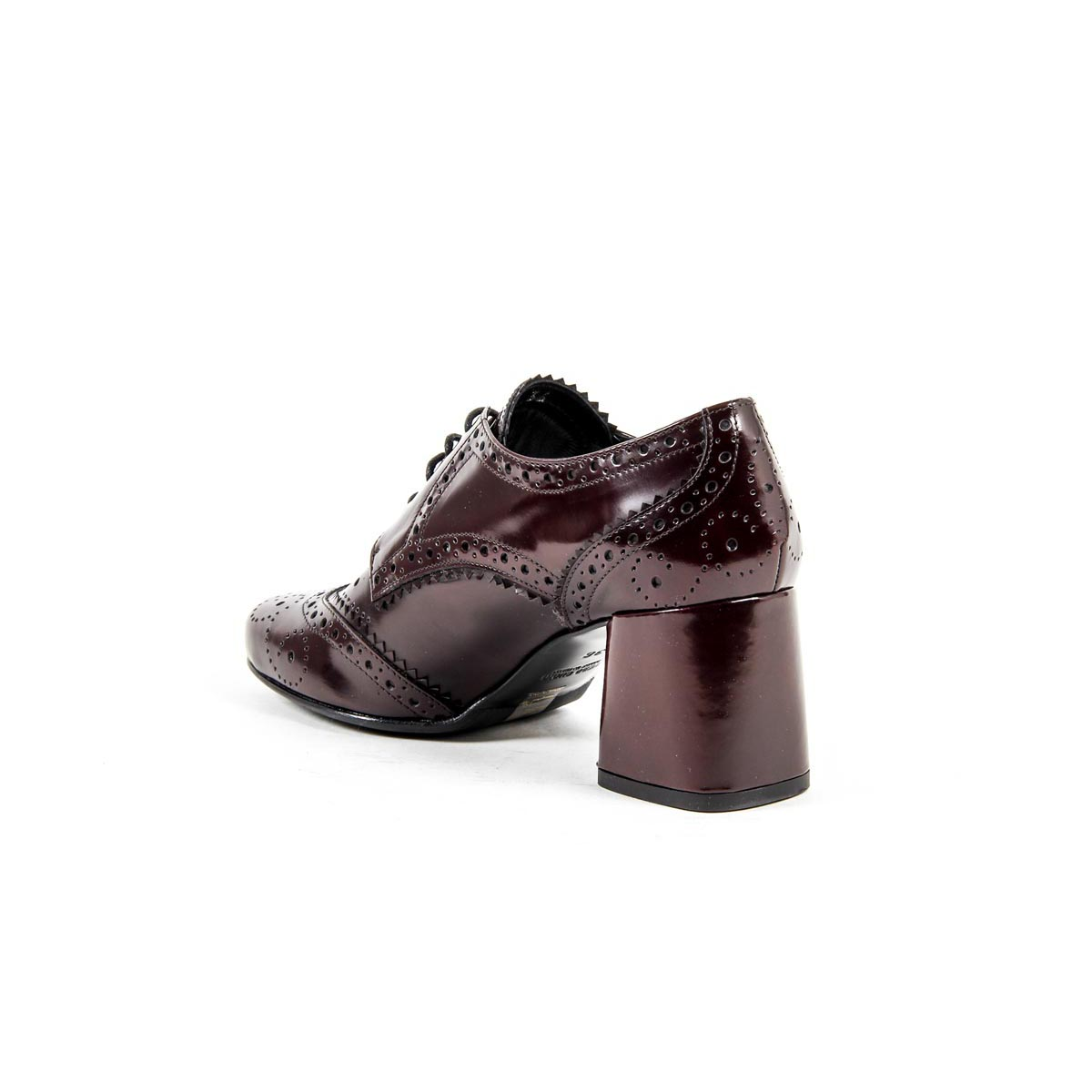 V 1969 Italia Zapato Oxford Brogue para Mujer B2460 ABRASIVATO BORDO'