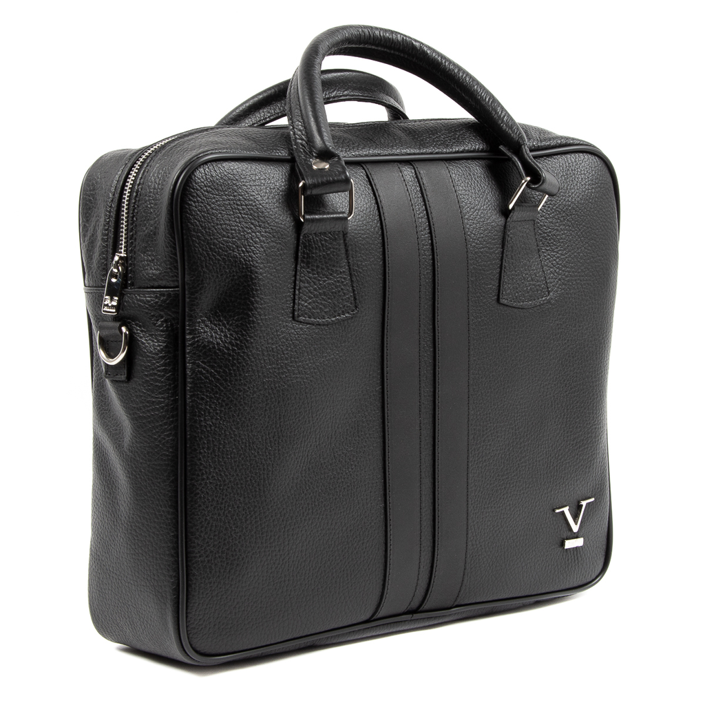 V 1969 Italia Mens Sport Bag Black VENTURA