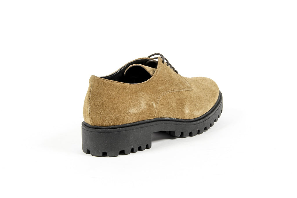 V 1969 Italia Zapato con cordones para mujer C01 CAMOSCIO CUOIO