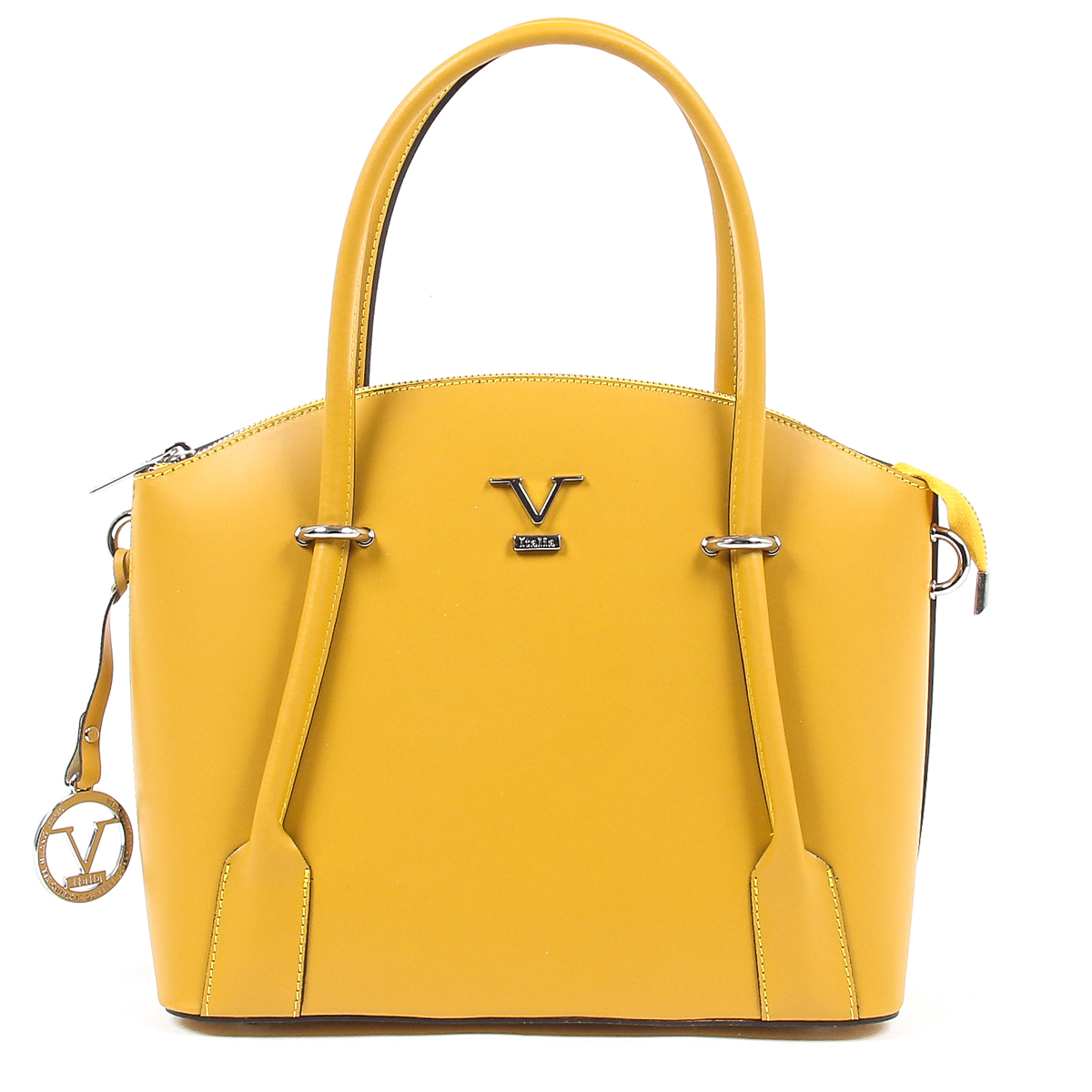 Bolso de mano para mujer V 1969 Italia V003-S RUGA SENAPE