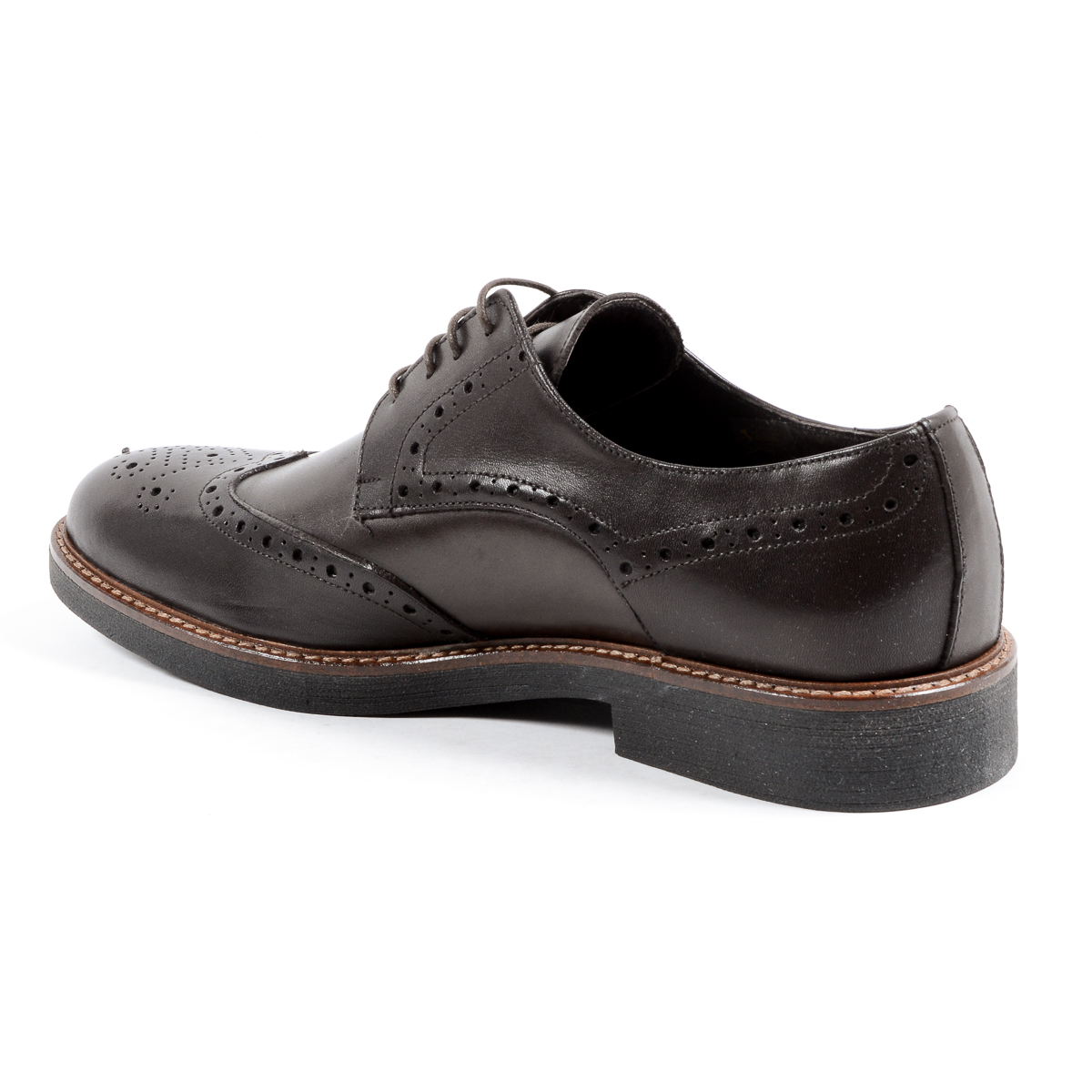 Andrew Charles Mens Brogue Shoe Brown IGGY