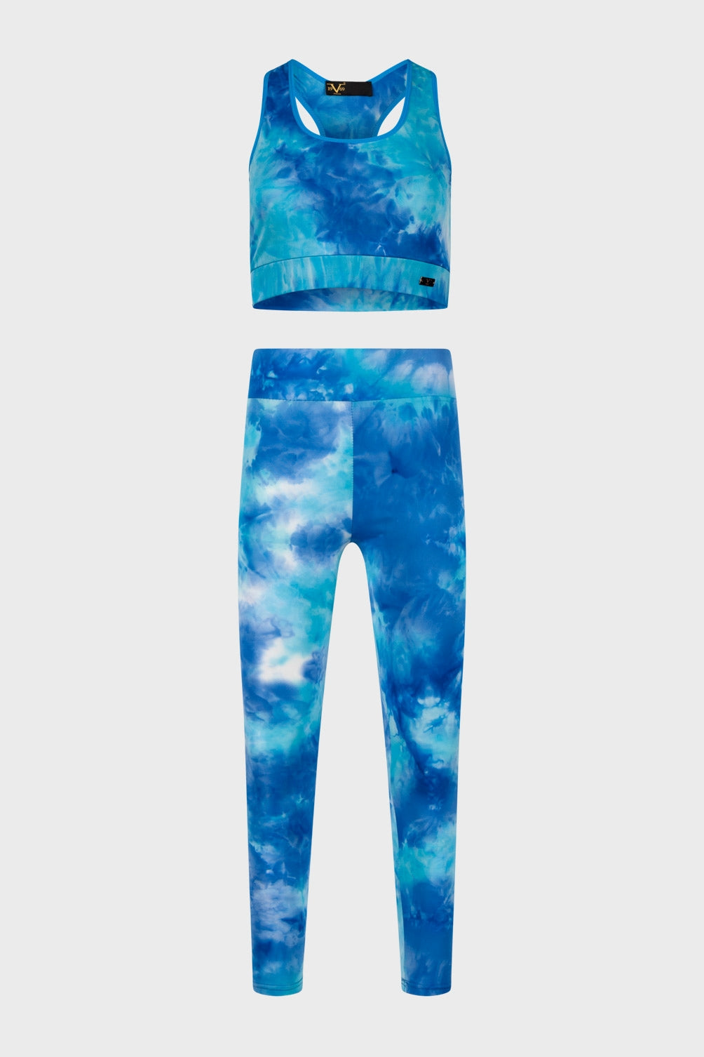 19V69 Italia Leggings y top para mujer Azul DEMY BLUE