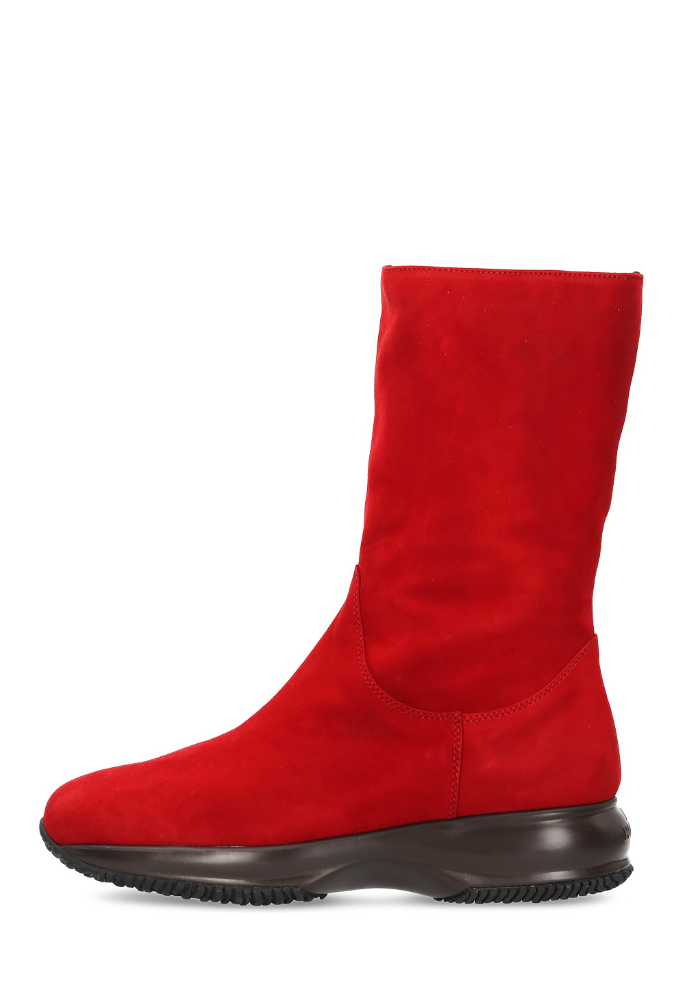 Hogan Womens High Boot Red HXW00N0O980CCR0R007