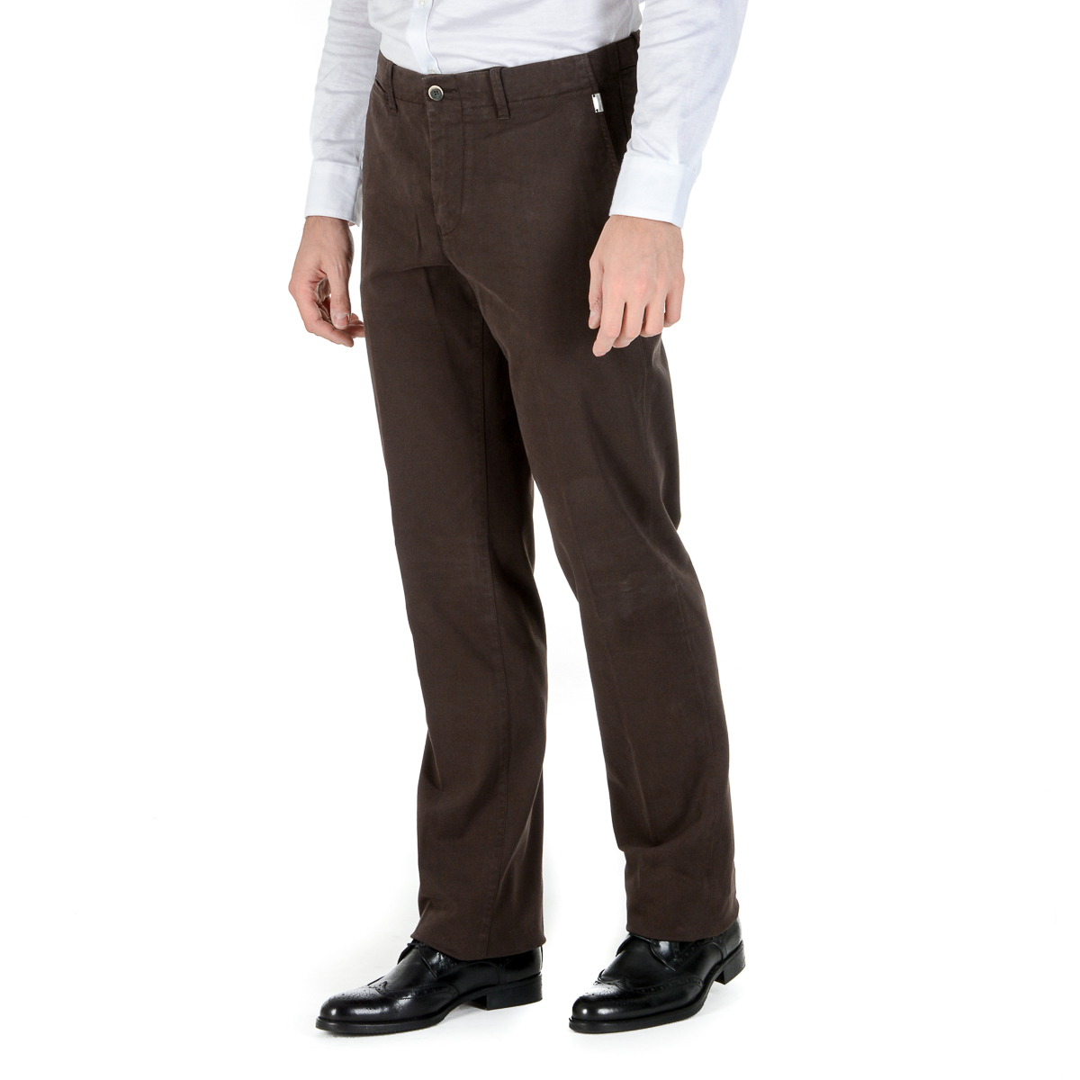 Pantalones Corneliani para hombre color marrón