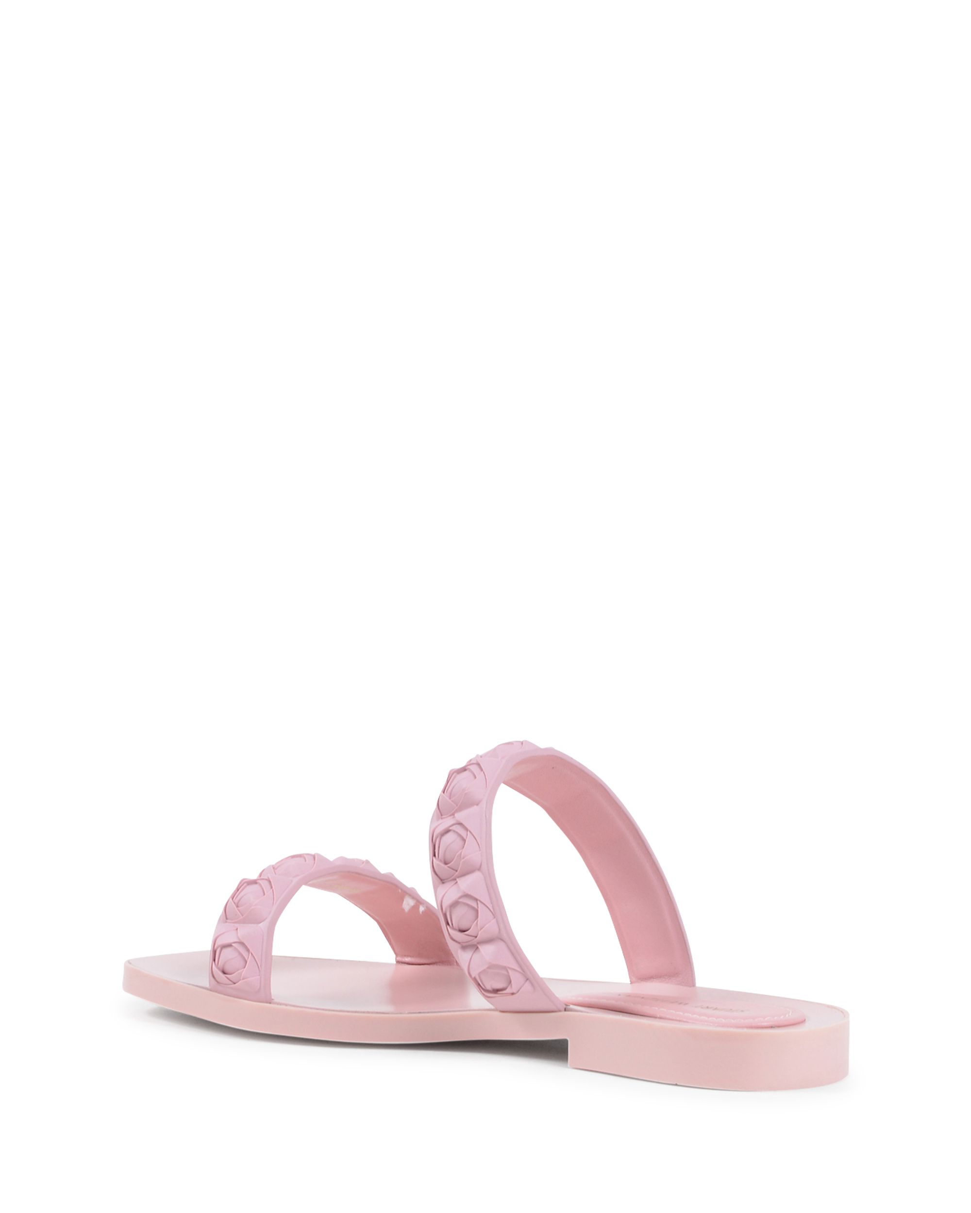 Stuart Weitzman Sandalia plana para mujer rosa ROSITA