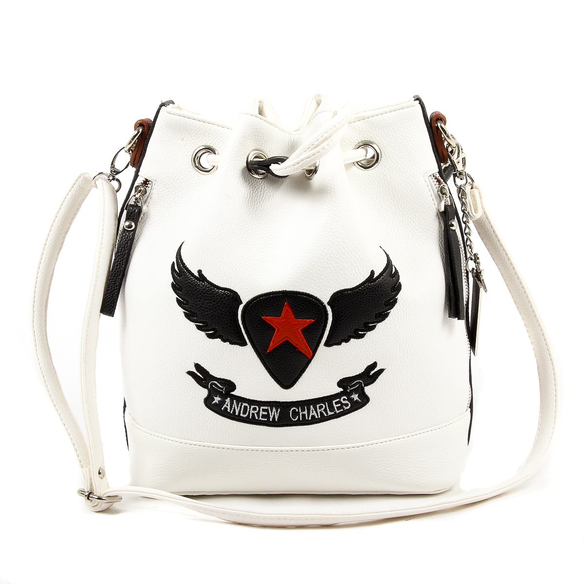 Bolso de mano para mujer Andrew Charles blanco LUCINDA
