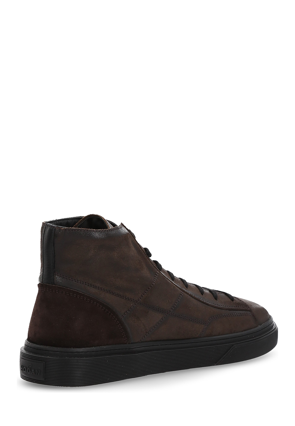 Hogan Mens Lace Up Shoe Brown Rebel HXM3400J560HTQ297M