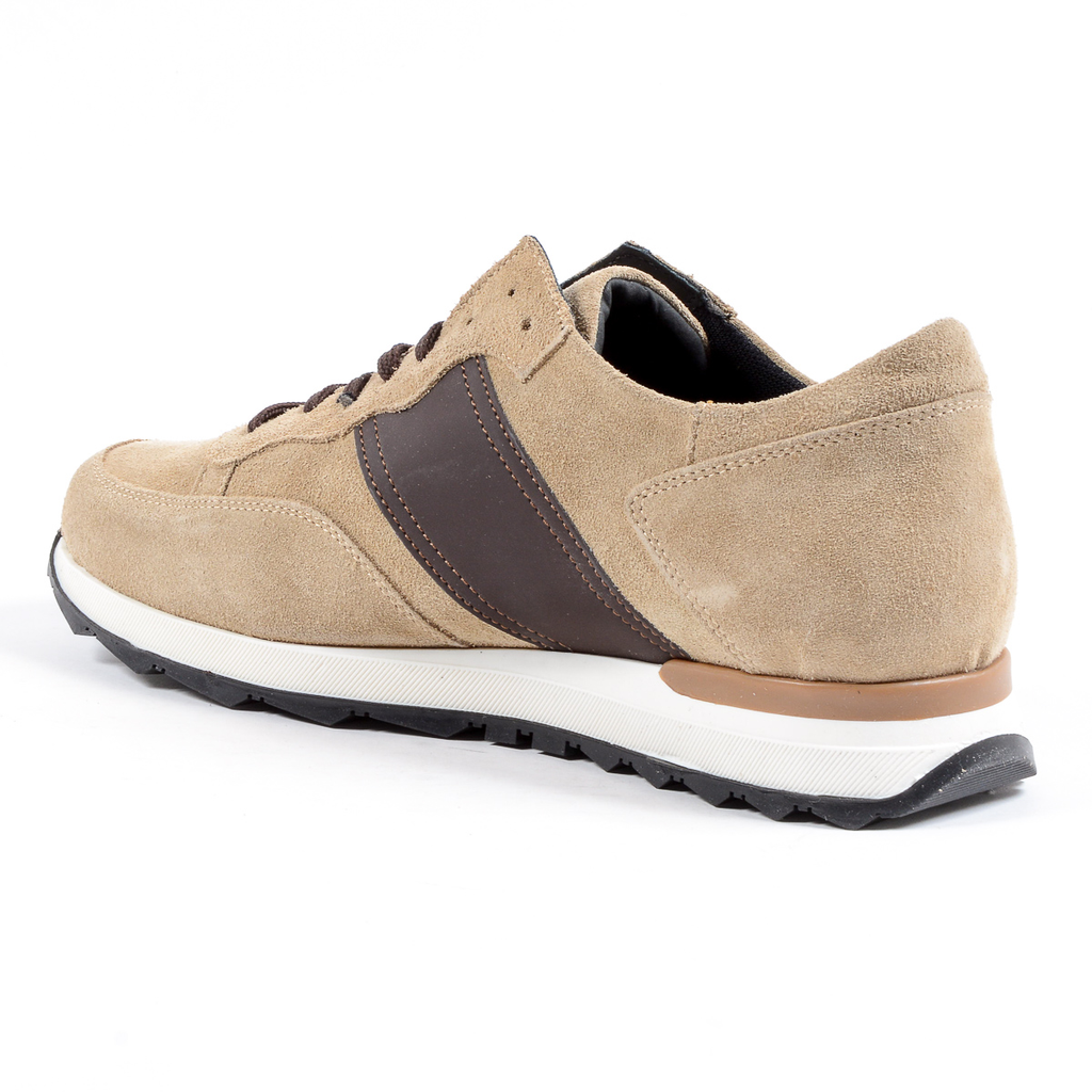 Andrew Charles Mens Sneaker Beige LENNY
