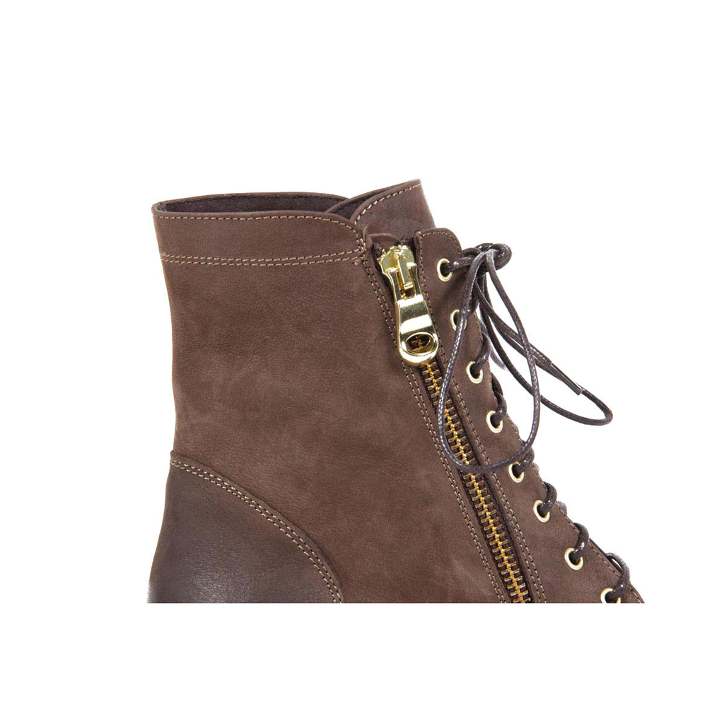 Bota corta para mujer V 1969 Italia B1476 MOHAIR T. MORO