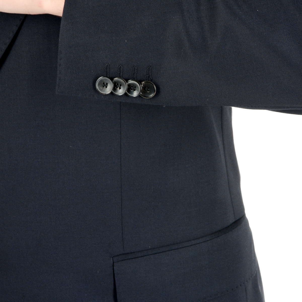 Traje Hugo Boss para hombre azul oscuro, ¡UN GRAN GENIO!