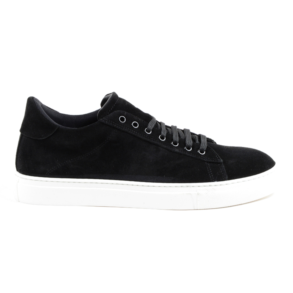 V 1969 Italia Zapatillas para hombre Negras CREMA