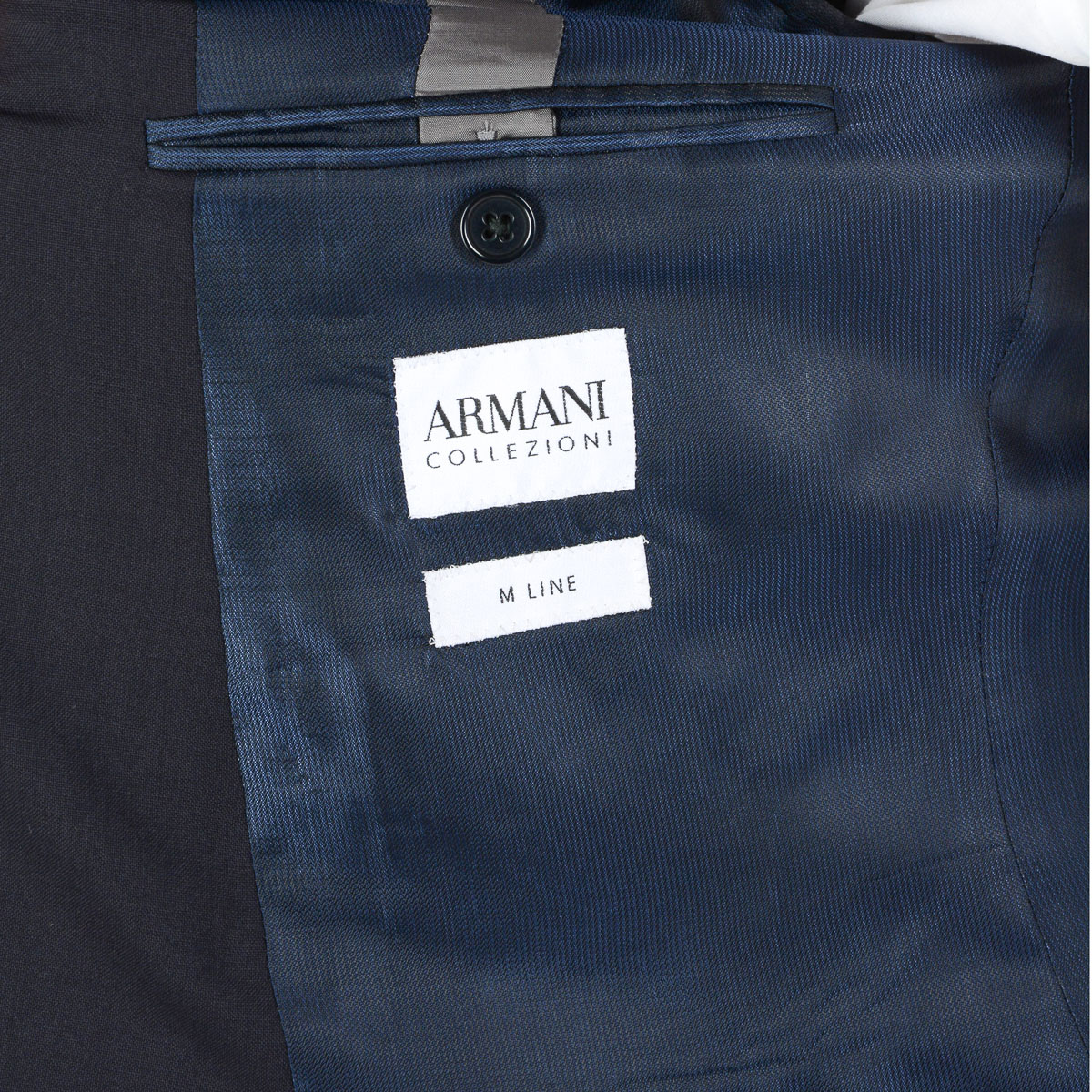 Armani Collezioni Mens Suit Black