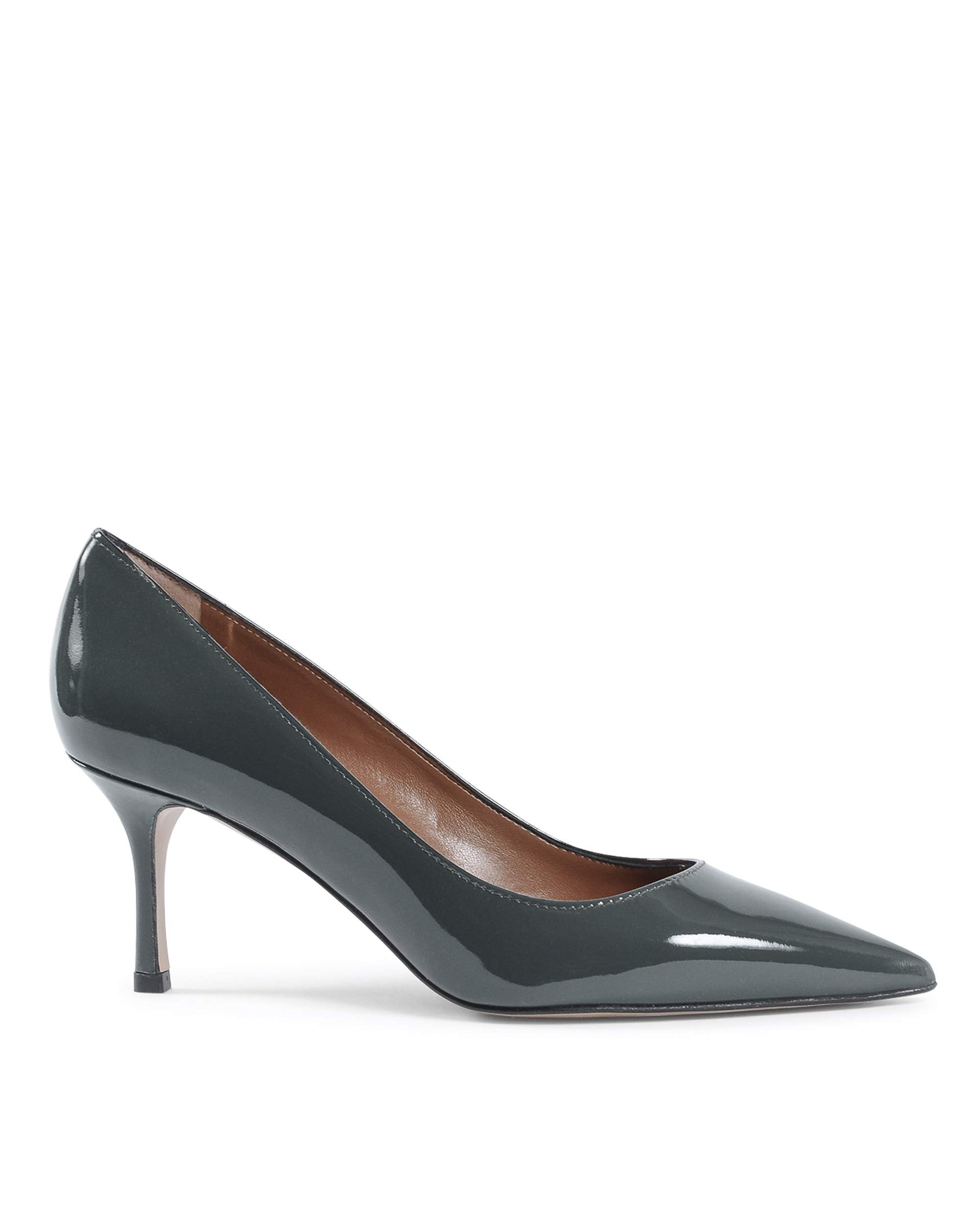 19V69 Italia Womens Pump Green INES65 GREEN GREY PATENT