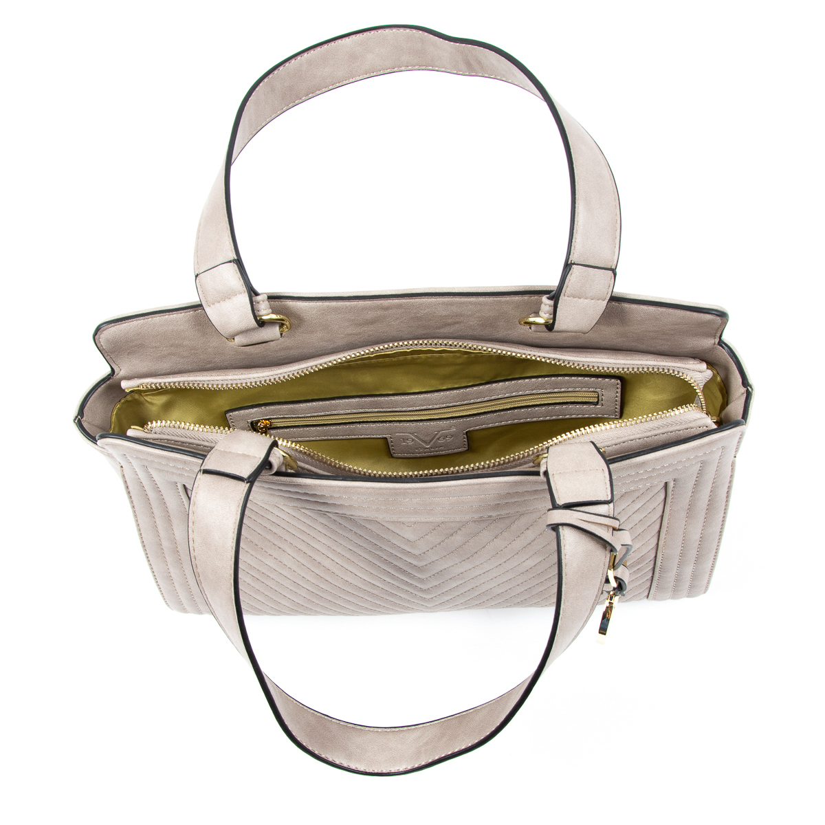 Bolso de mano para mujer V 1969 Italia Gris CRISTINA