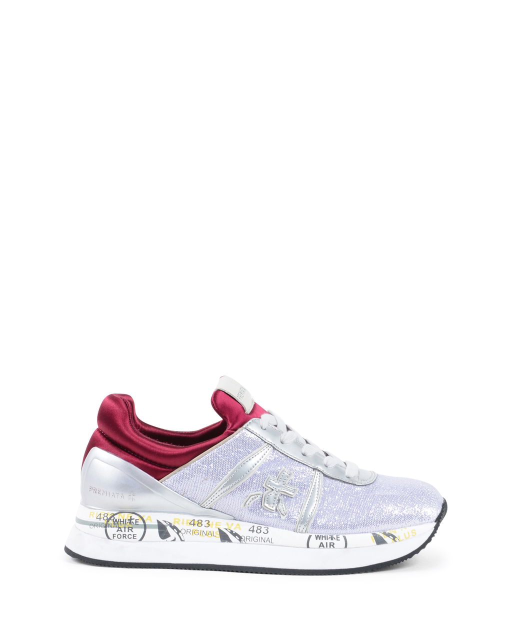 Premiata Womens Sneaker Silver LIZ 3000