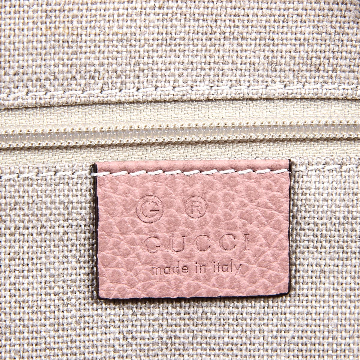 Gucci Womens Handbag GG Guccissima Pink 449242 8609