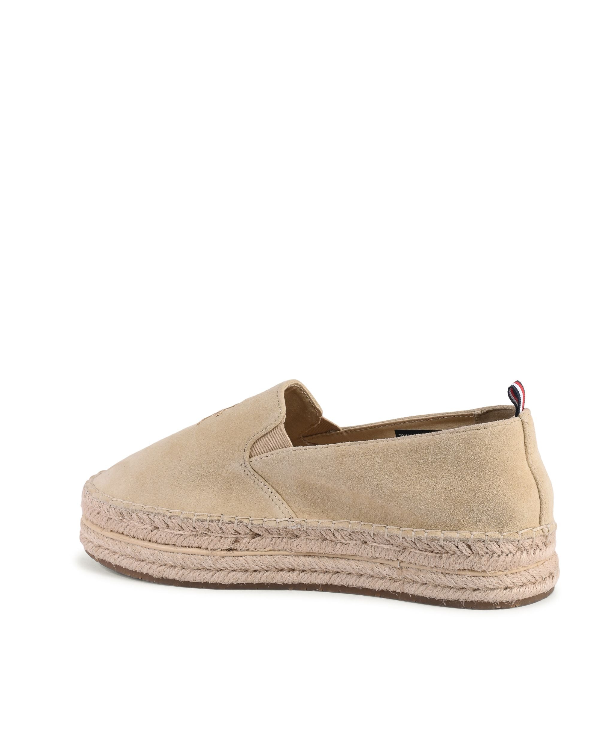 Alpargatas Tommy Hilfiger para mujer en beige FW0FW07695ACR
