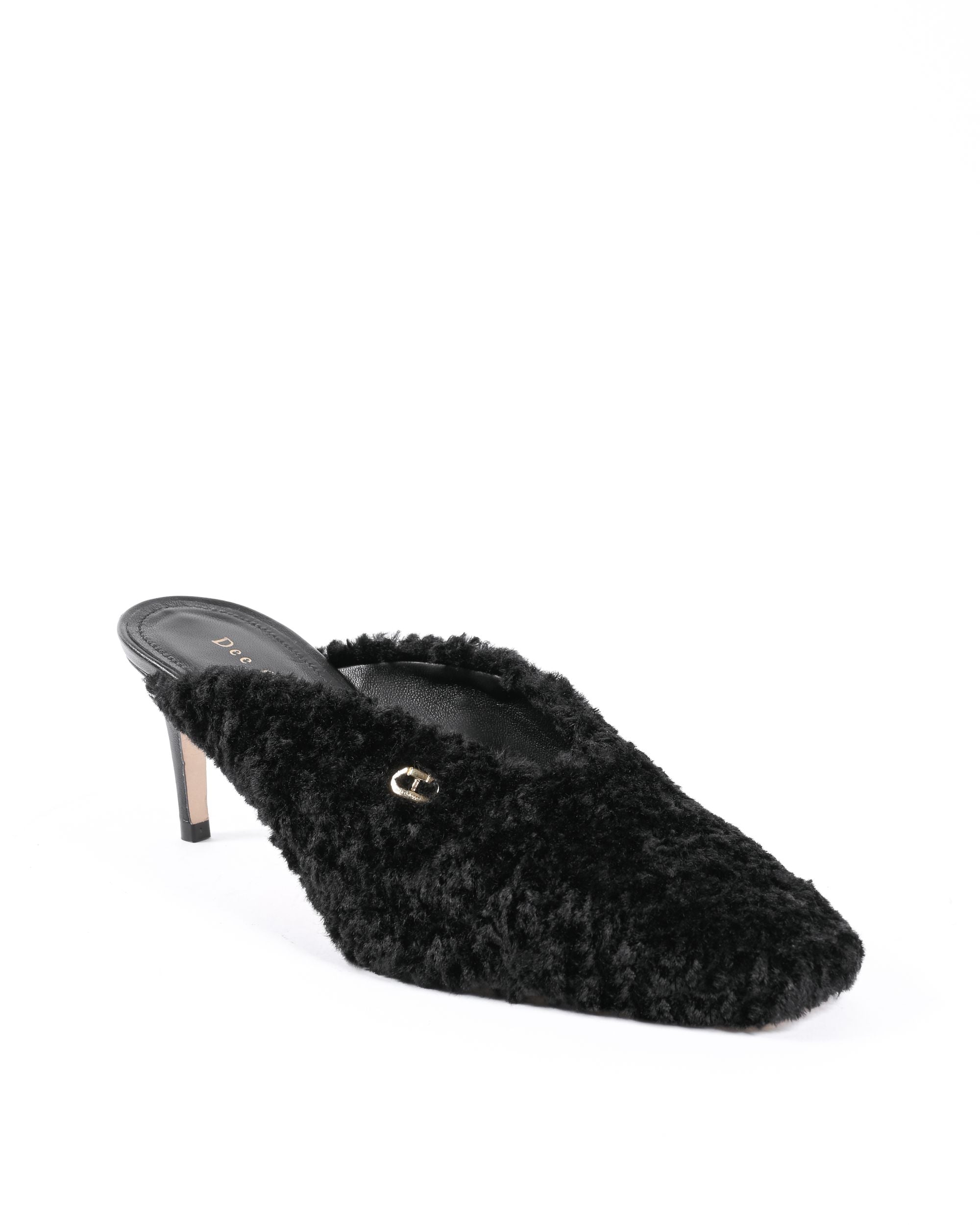 Mula de peluche - Negro