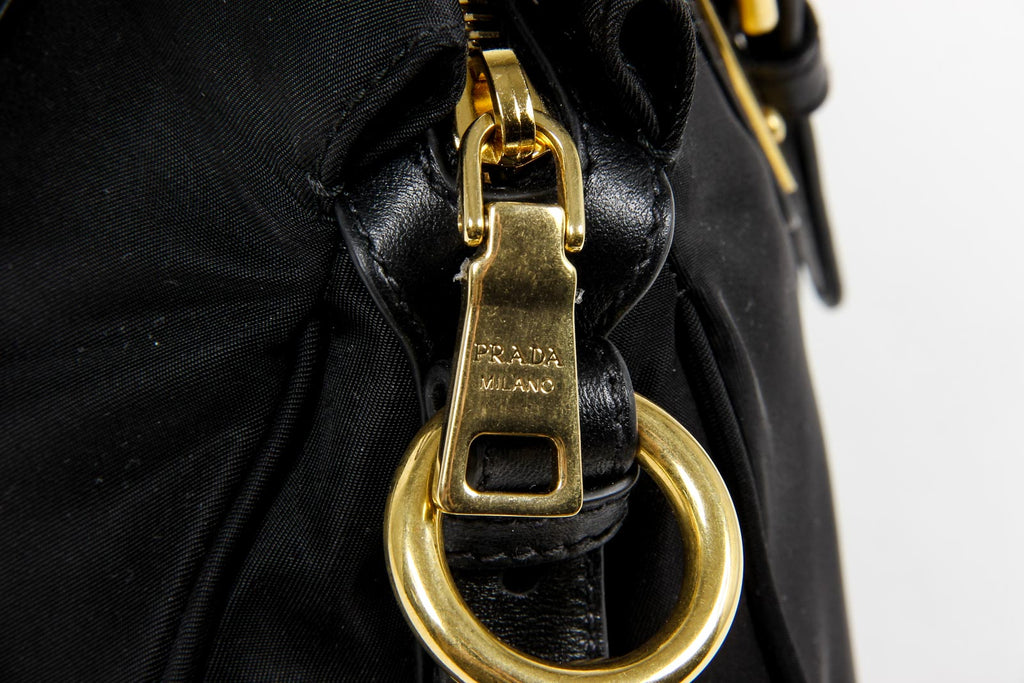 Bolso de mano convertible Prada para mujer BN1903 Tessuto de nailon con asa superior