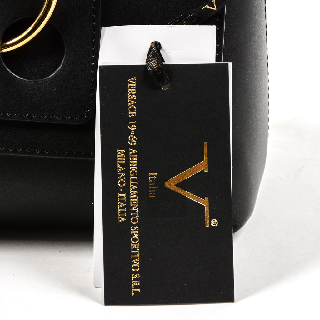 V 1969 Italia Womens Handbag Black VERONA