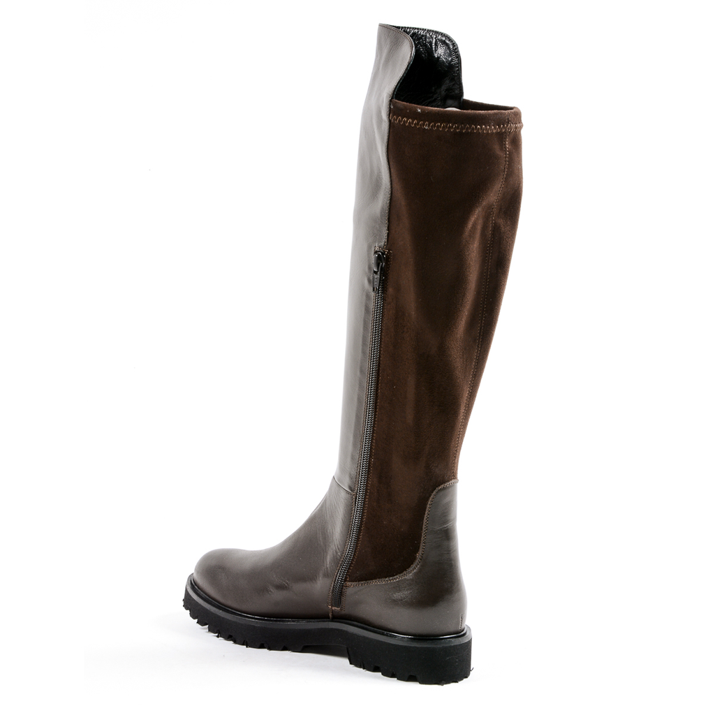 Andrew Charles Womens High Boot Brown MILEY