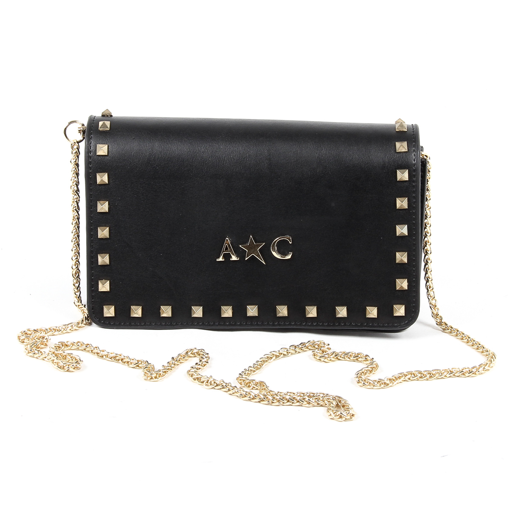 Bolso de mano Andrew Charles para mujer, color negro, PAIGE