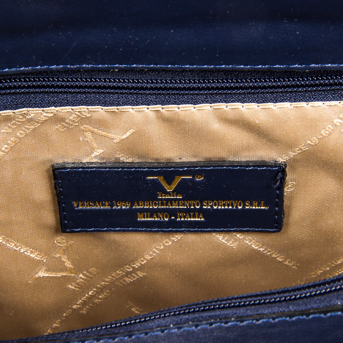 V 1969 Italia Womens Handbag Blue CLELIA