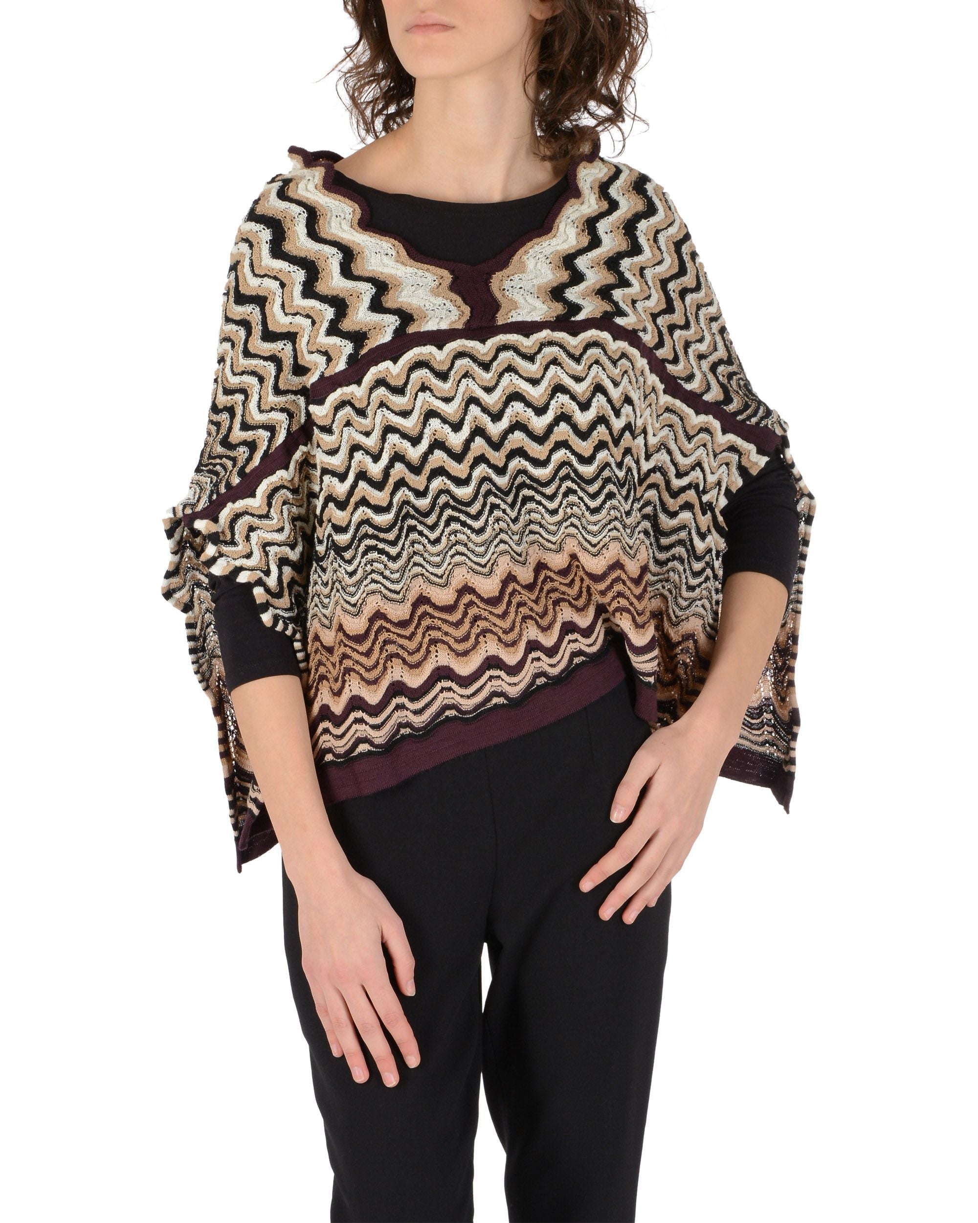 Poncho Missoni Mujer Multicolor PORNPSD56220003