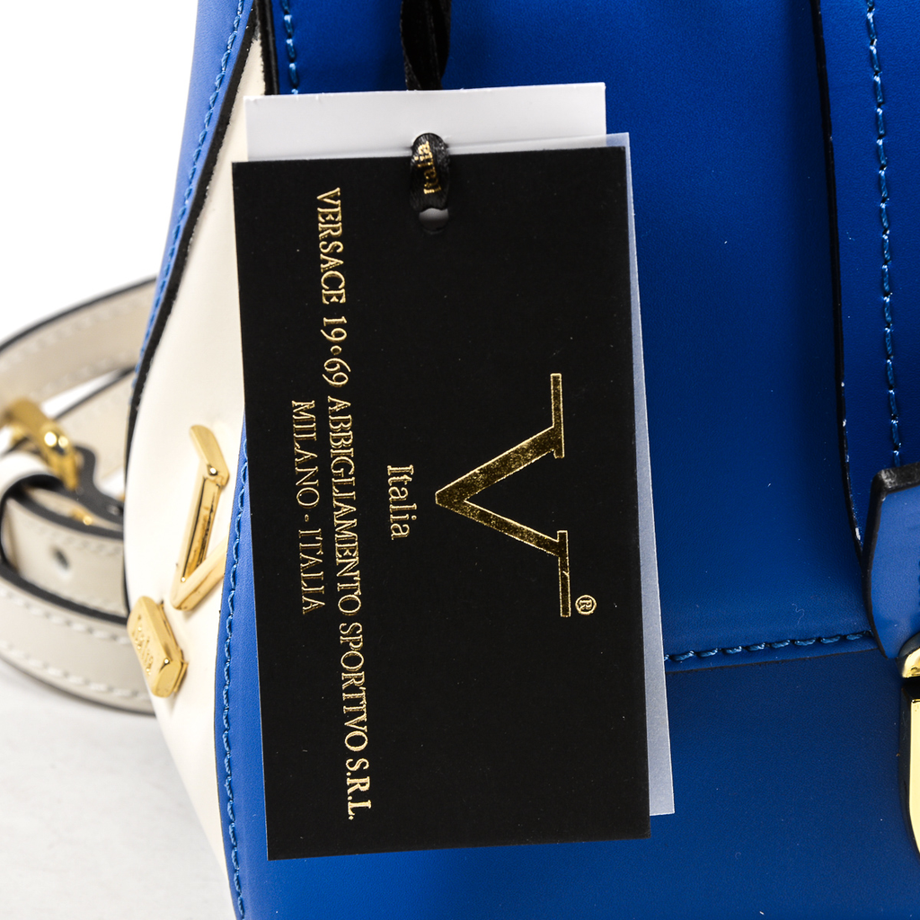 V 1969 Italia Womens Handbag Blue LAOS