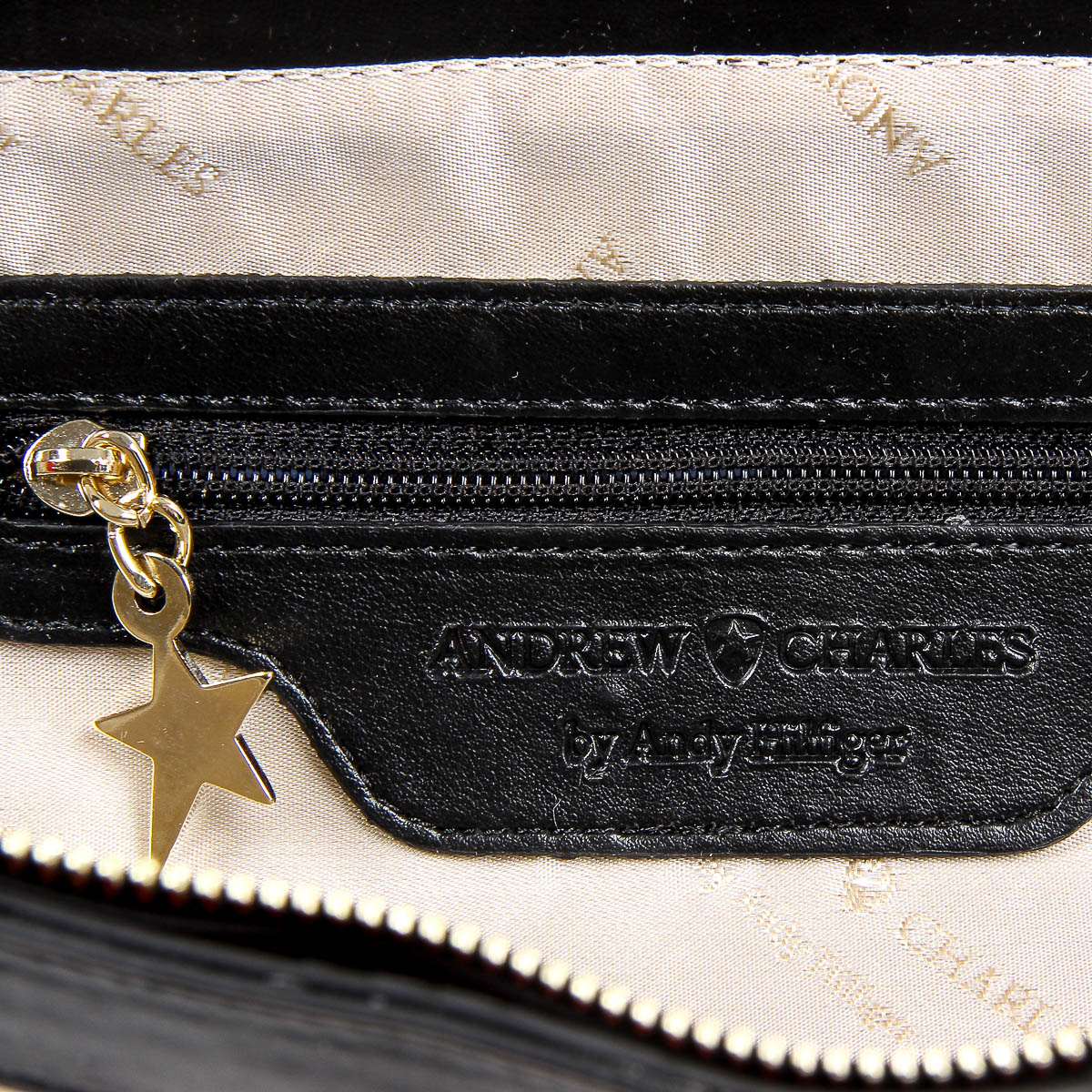Bolso de mano para mujer Andrew Charles Beige LILLI