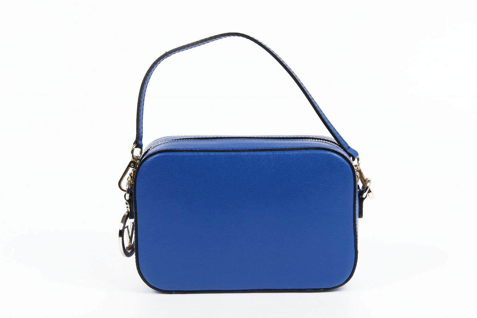 V 1969 Italia Bolso de mano para mujer V001 AZUL SAFFIANO