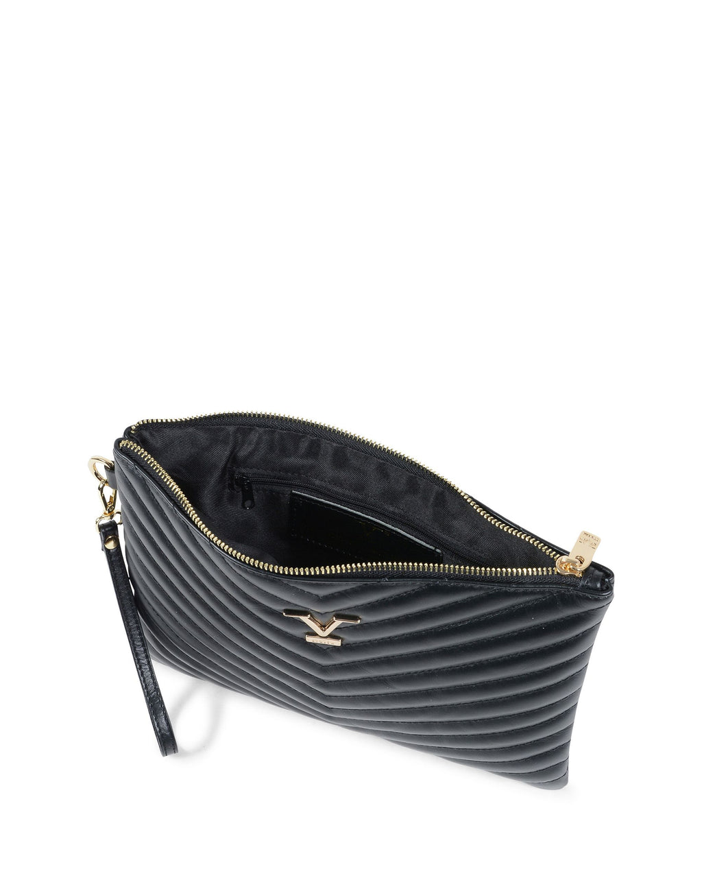 Bolso de mano para mujer V Italia negro V613 52 SAUVAGE NERO