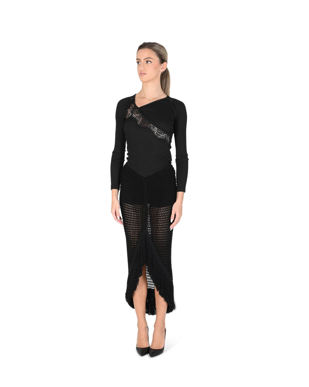 Falda Alaia para mujer AA9J22176M884 995 801