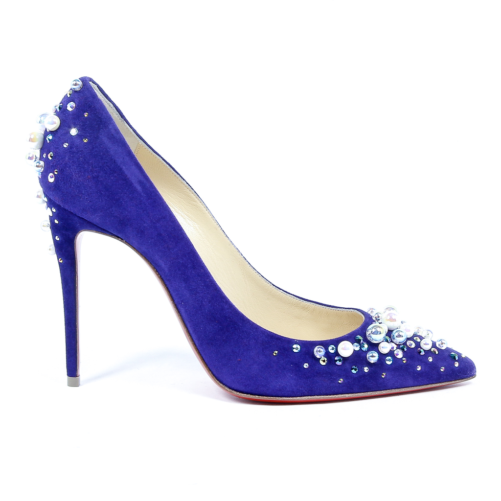 Bomba de mujer Christian Louboutin CANDIDATE 100 VEAU VELOURS
