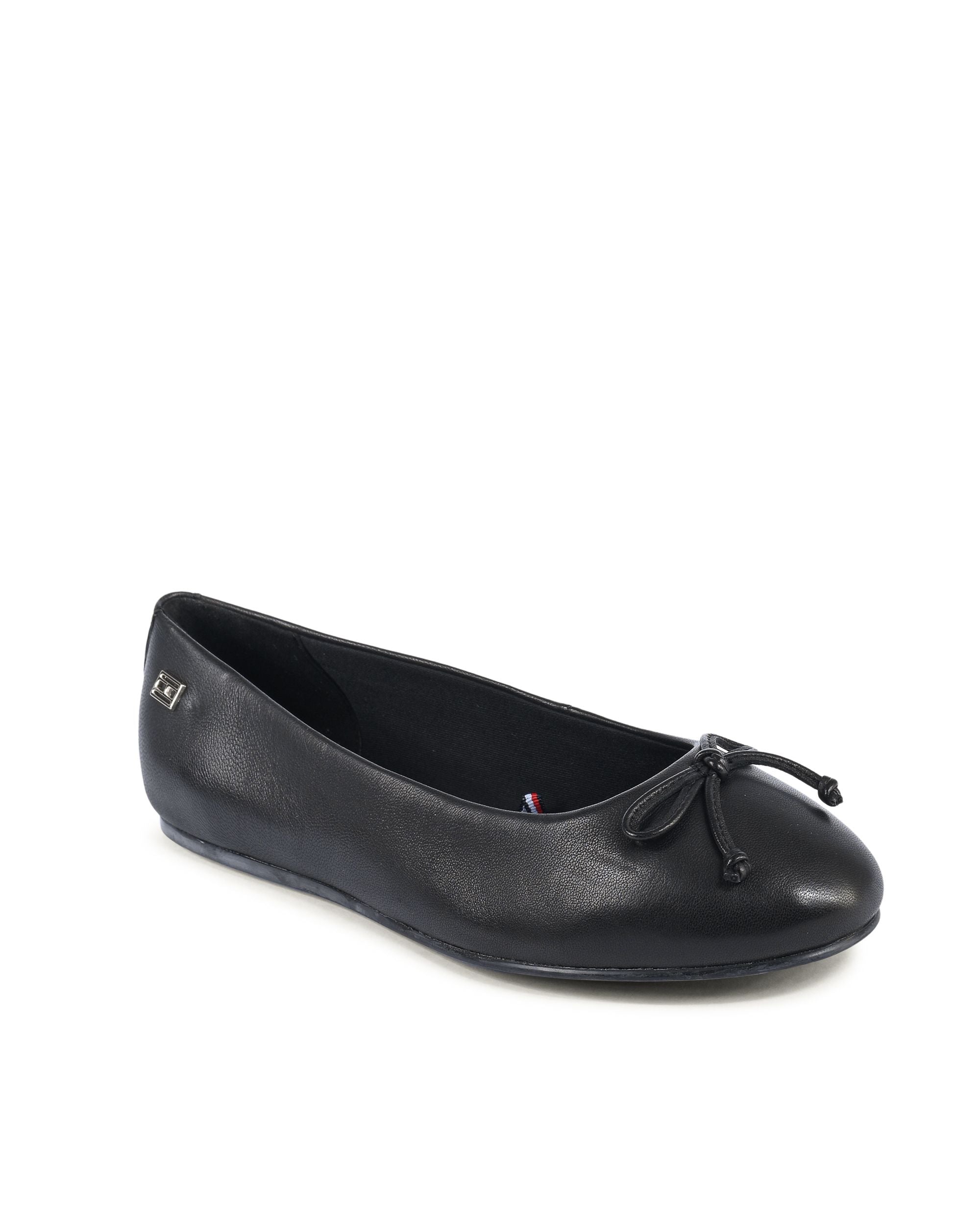 Bailarinas Tommy Hilfiger para mujer, color negro, FW0FW07507BDS