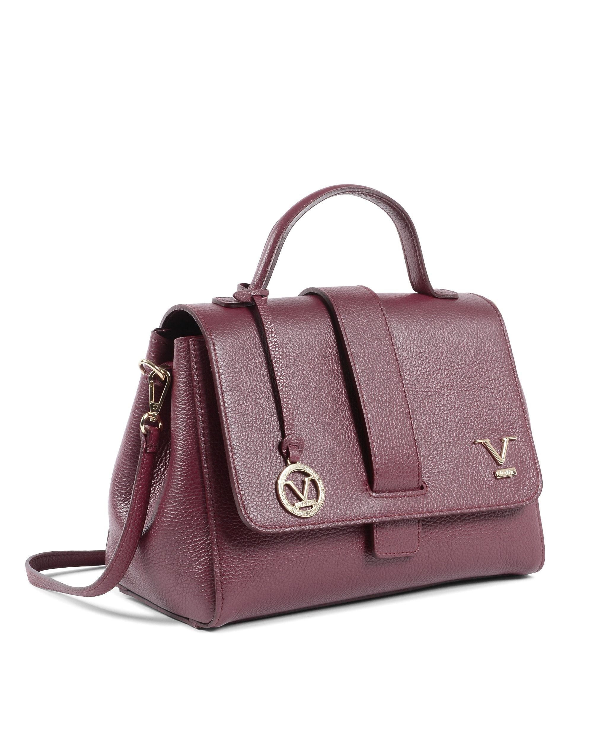 Bolso de mano para mujer V Italia Burdeos BC10280 52 DOLLARO BORDEAUX