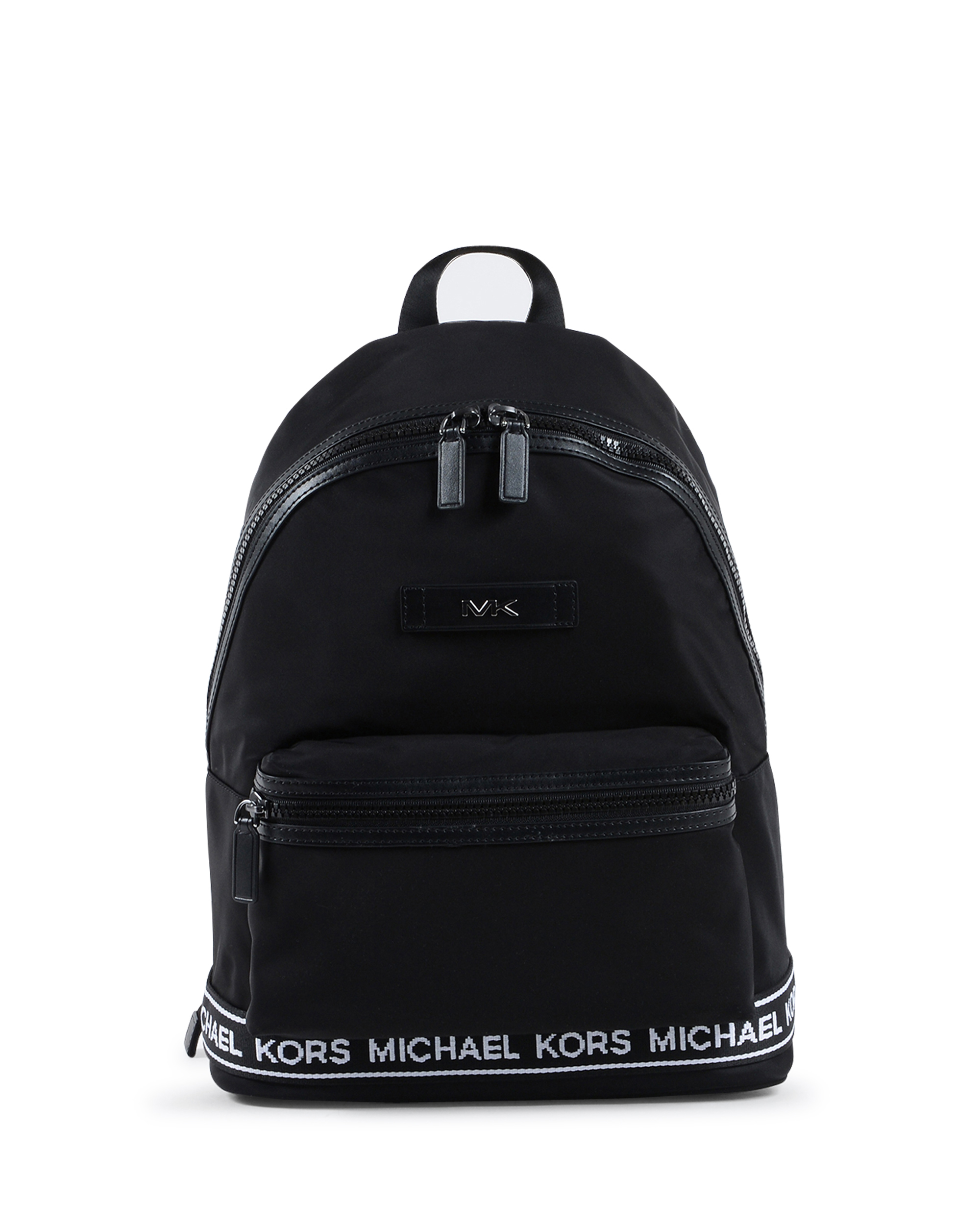 Mochila Michael Kors para hombre, color negro y blanco, 37S0SKNB2C BLK/WHT