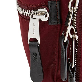 Mochila de nailon Burberry burdeos
