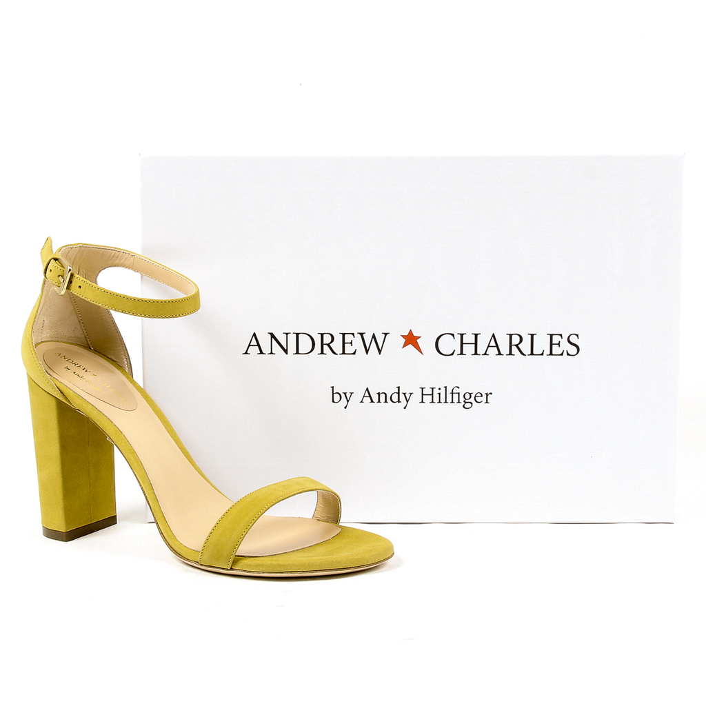 Andrew Charles Womens Sandal Yellow EMMA
