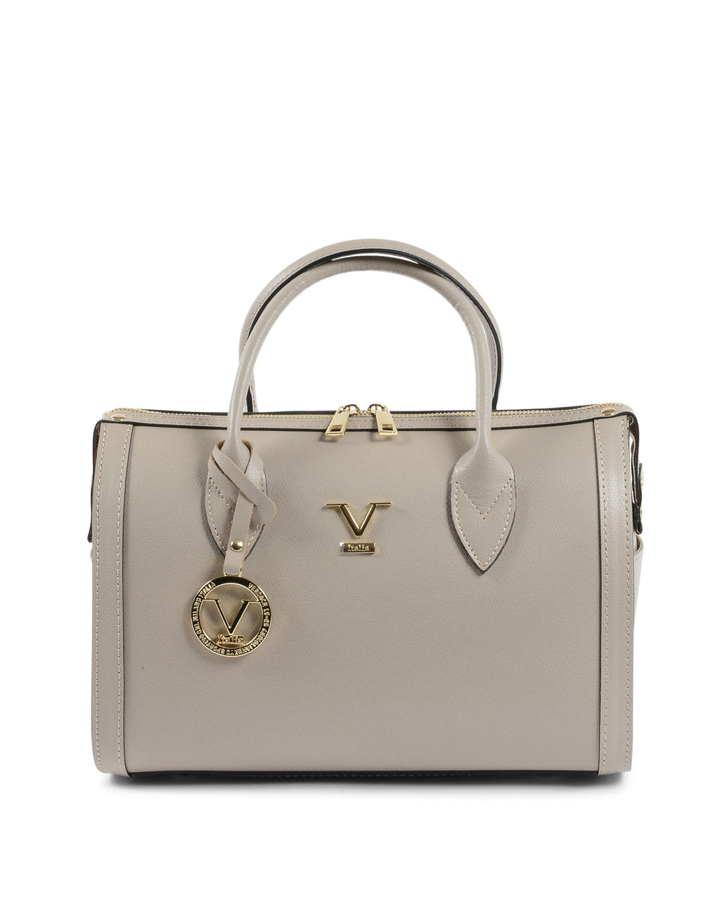 Bolso de mano para mujer V Italia Taupe V014-G PALMELLATO TAUPE