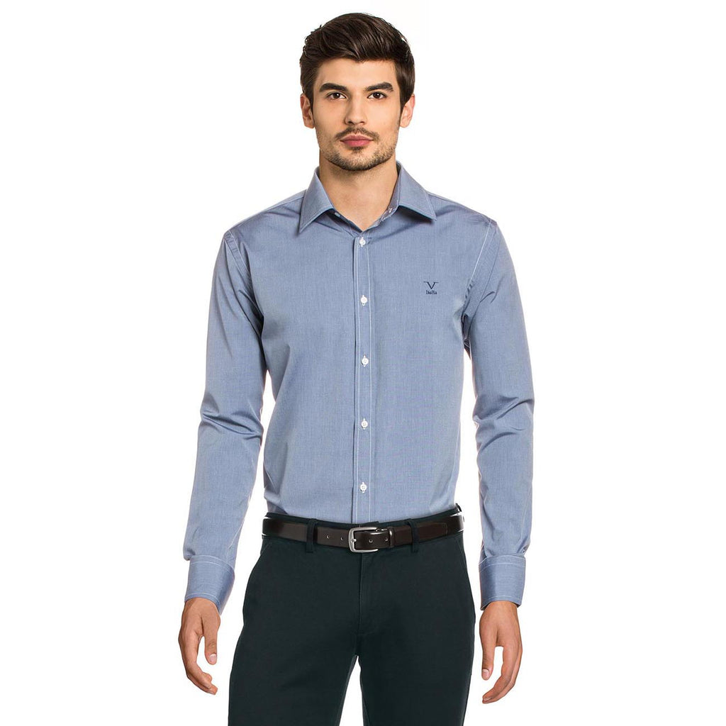 Camisa clásica moderna de corte italiano para hombre V 1969 377 ART. 15